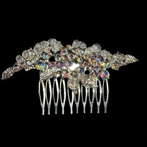 Crystal Rhinestone Formal Hair Comb